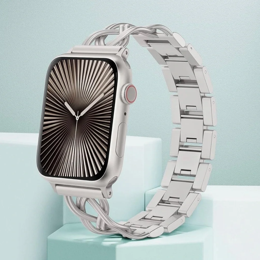🌸NEW Bracelet Compatible with Apple Watch Bands 38/40/41/42/44/45/46/49mm Women.